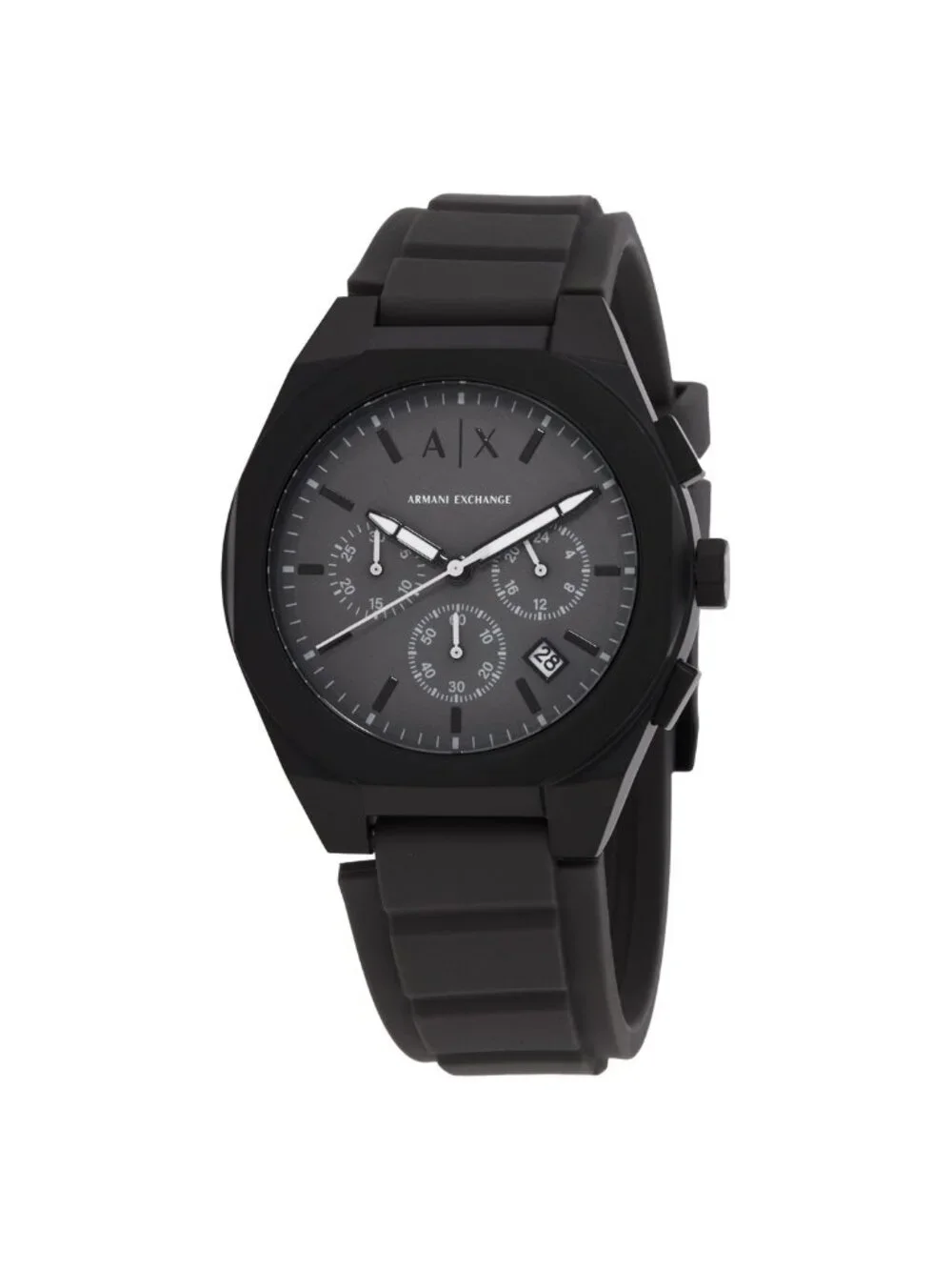 NWT Armani Exchange Sync Chronograph Quartz Grey Dial Men's Watch